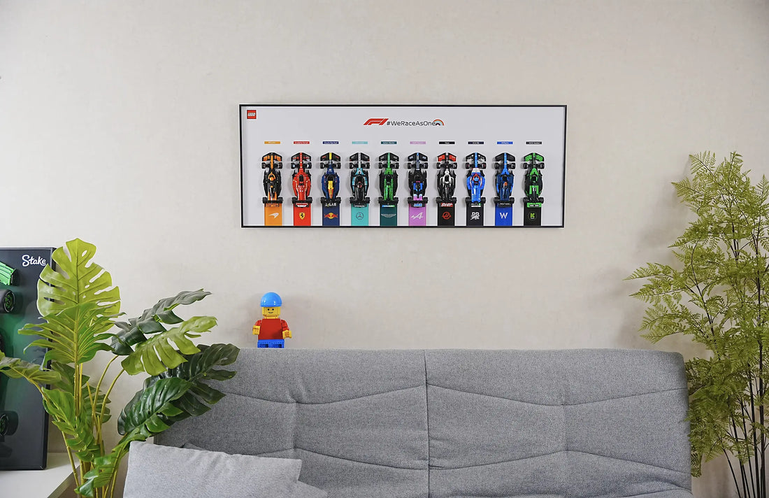 🌟 Rev Up Your Display: Introducing the Ultimate Wall Mount Frame for LEGO Speed Champions F1 10-Car Collection (77242-77251) 🌟