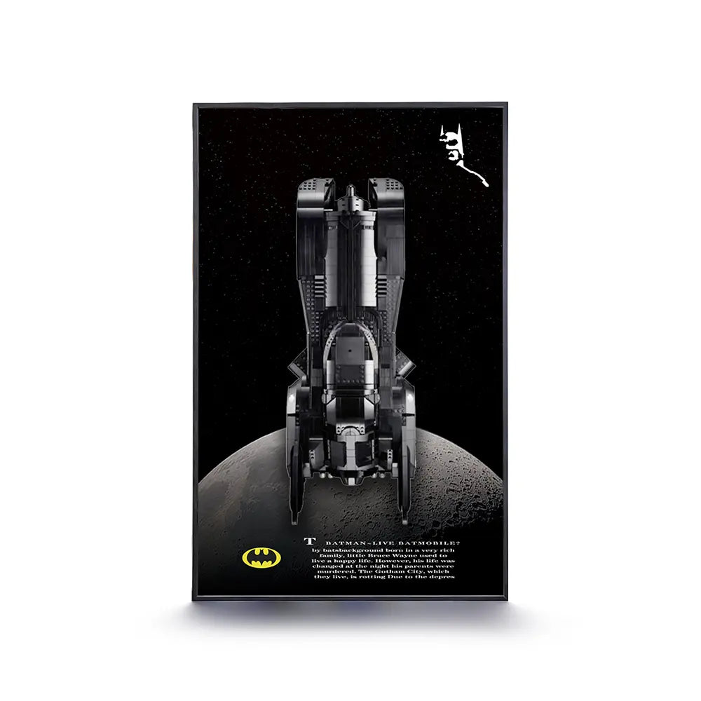 Cadre d'exposition LEGO™ Batmobile 76139