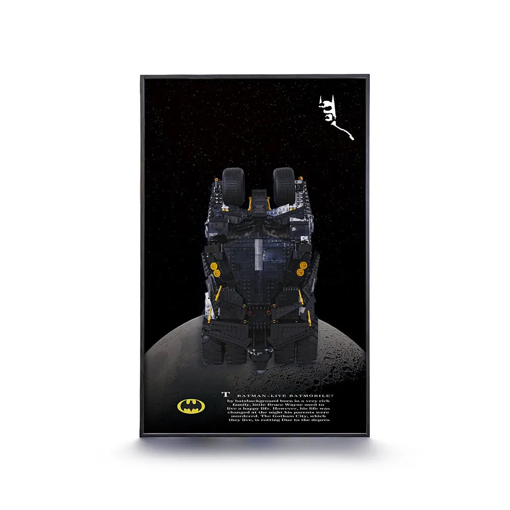 Auto-Wandhalterungsrahmen für LEGO® TECHNIC™ Batmobile Tumbler 76240