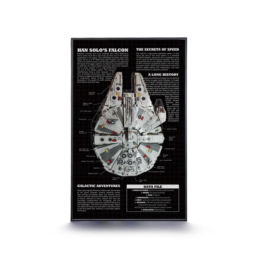 LEGO™ Frame for STAR WARS Millennium Falcon (75257)