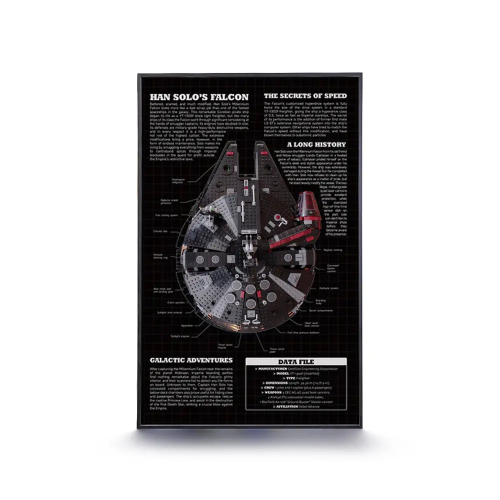 LEGO™ Frame for STAR WARS Dark Millennium Falcon (75389)