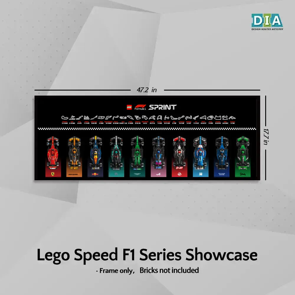 LEGO™ Frame for Speed Champions F1 Series 2025 PLUS DARK