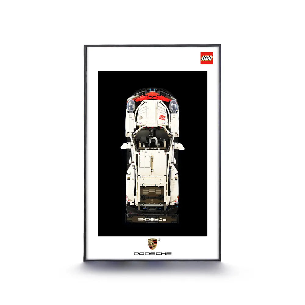 Cadre d'exposition LEGO® TECHNIC™ Porsche 911 RSR 42096