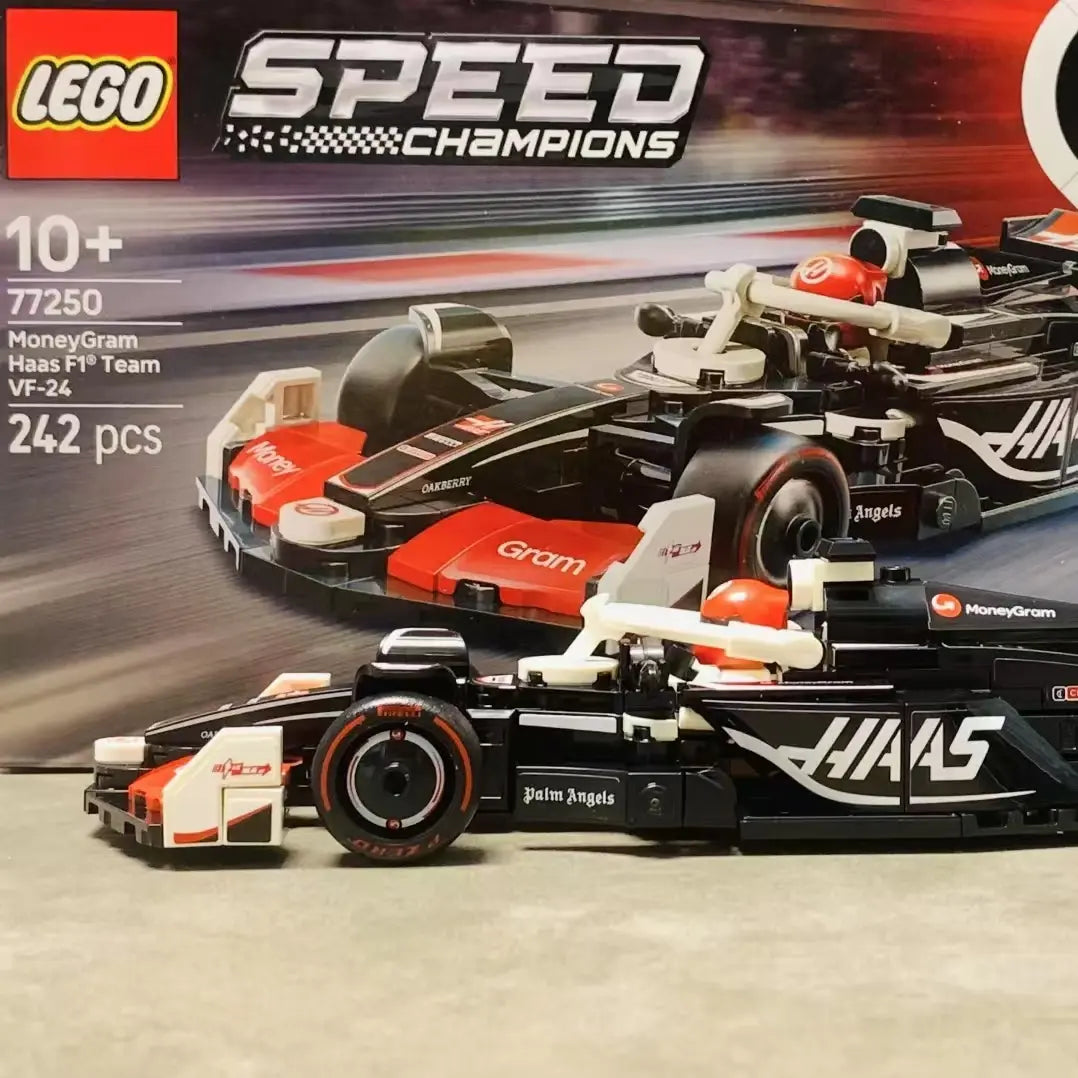When the VF-24 Race Car Meets Its LEGO™ Sanctuary: A Time Capsule for Haas Speed Memories