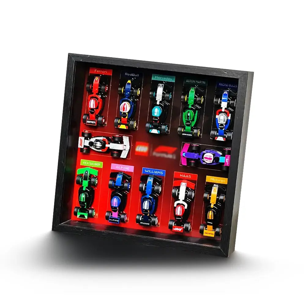 When F1 Speed Genes Infuse into Bricks: The Aesthetic Revolution of LEGO™ F1 Collectible Race Cars × LEGO™ Show Case