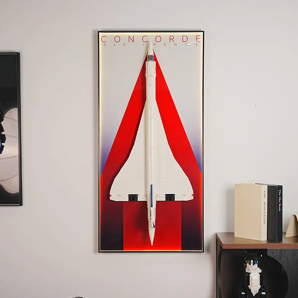 Best Way to Display LEGO® Concorde (10318) — Ultimate Wall Mount Frame Guide by DIA