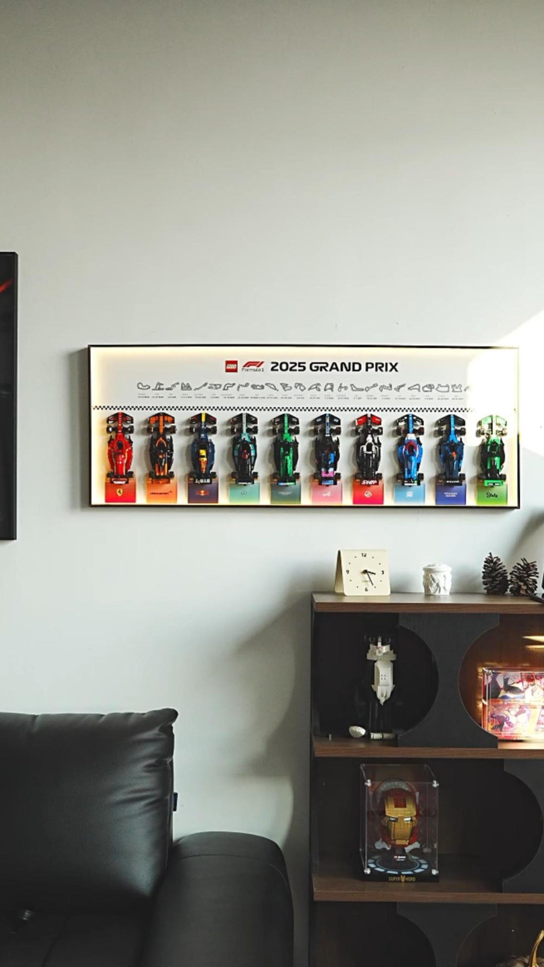 DIA | Display Your Speed Champions F1 Series Lego Set with Pride