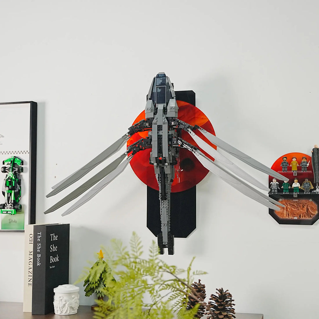 When the "Dune" ornithopter lands in reality: a "transparent epic" from the Lego collection