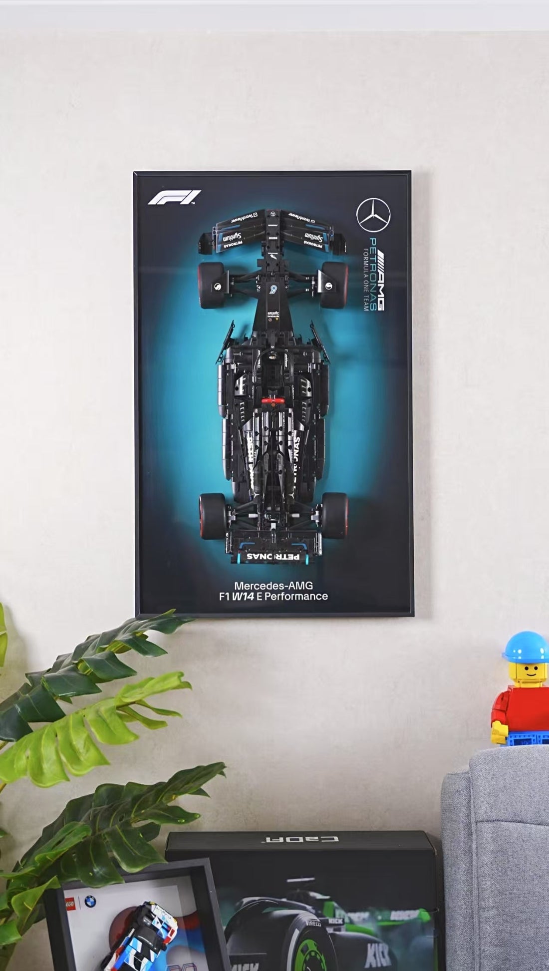 When the 42171 "Silver Arrow King" Meets the 80×50 Aluminum Frame