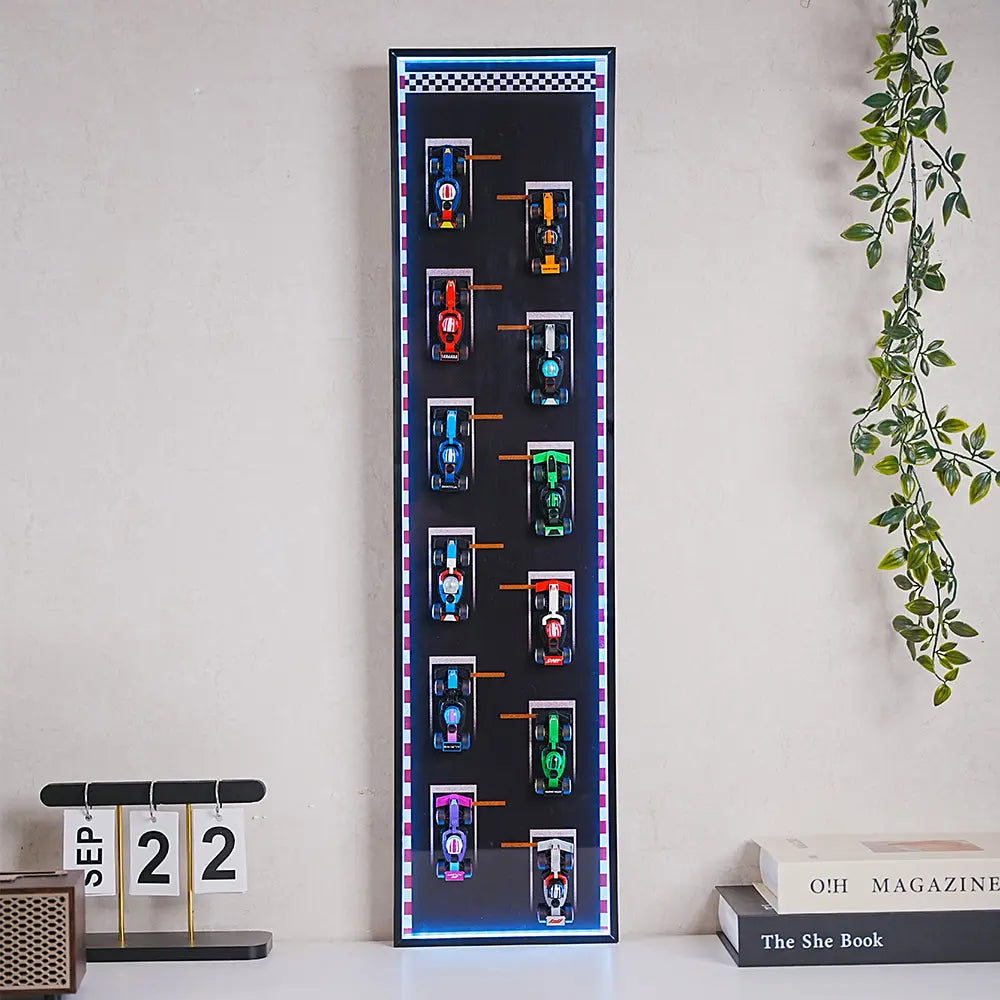 LEGO F1 Display Frame for Collectible Race Car (71409): Celebrate Speed & DIA Display Guide