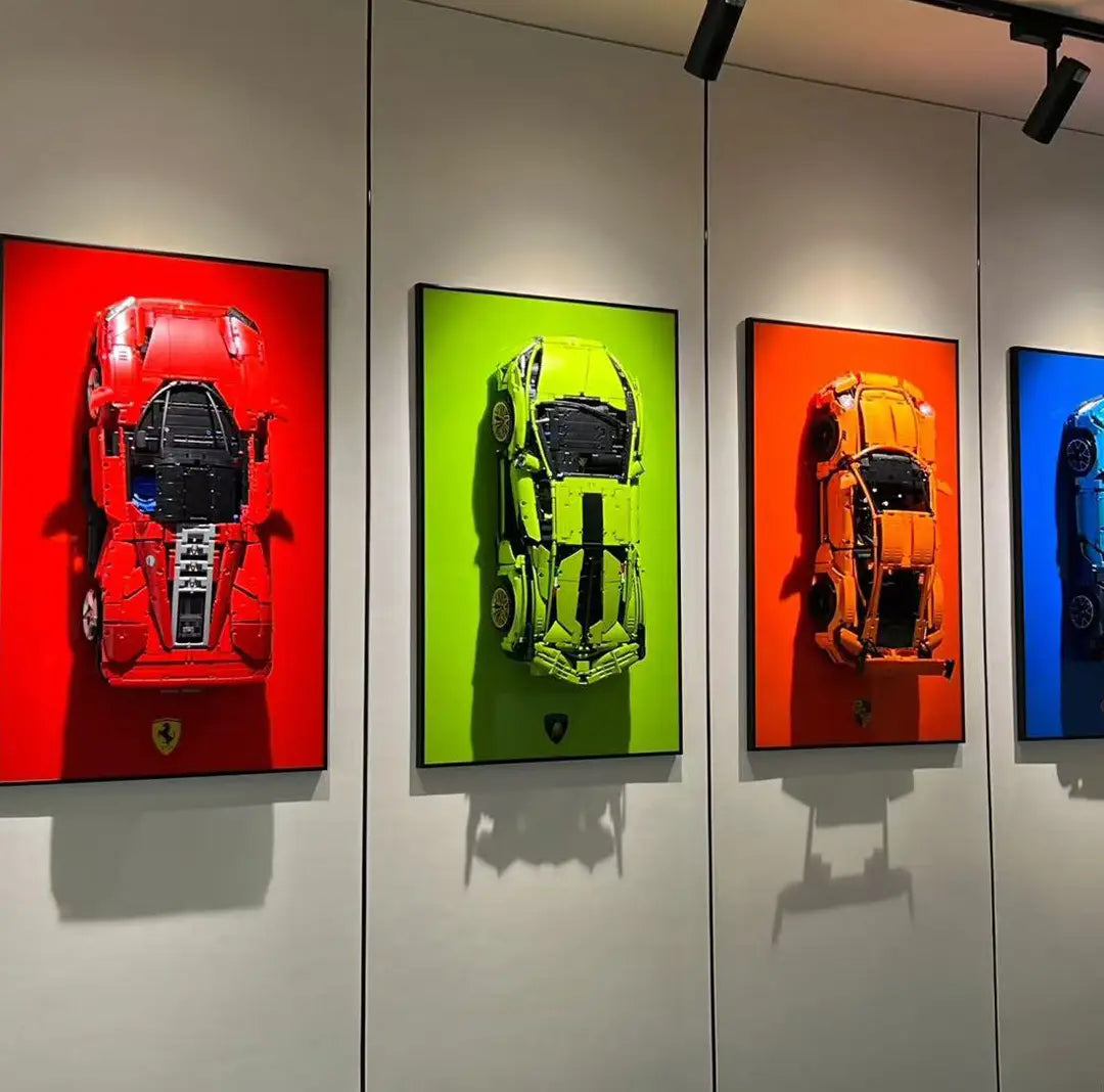 The Ultimate Display Solution for F1 LEGO Fans: Dia's Wall Mount Frame