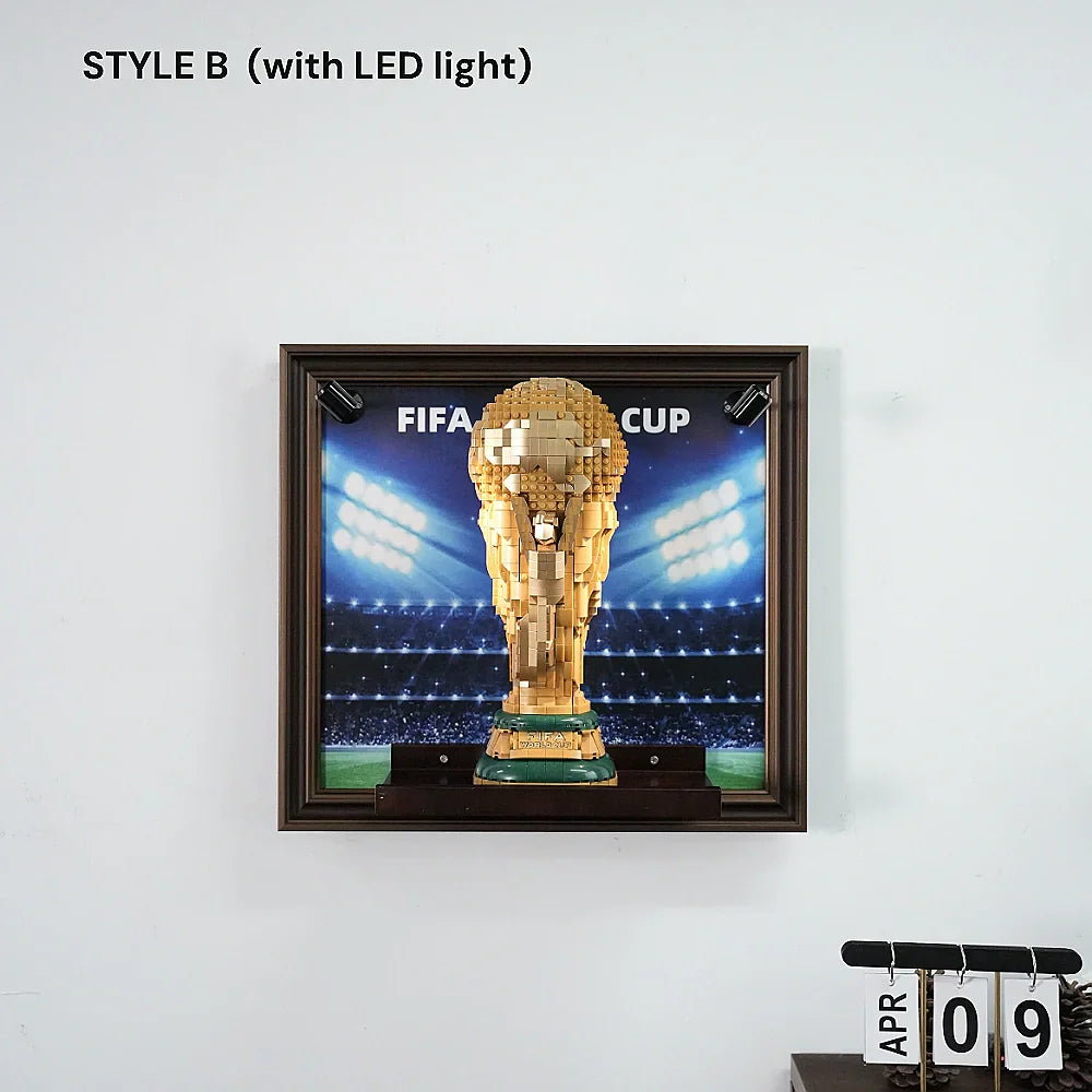 LEGO Display Frame for FIFA World Cup Official Trophy (43020): A Golden Tribute to Football Glory & DIA Display Guide