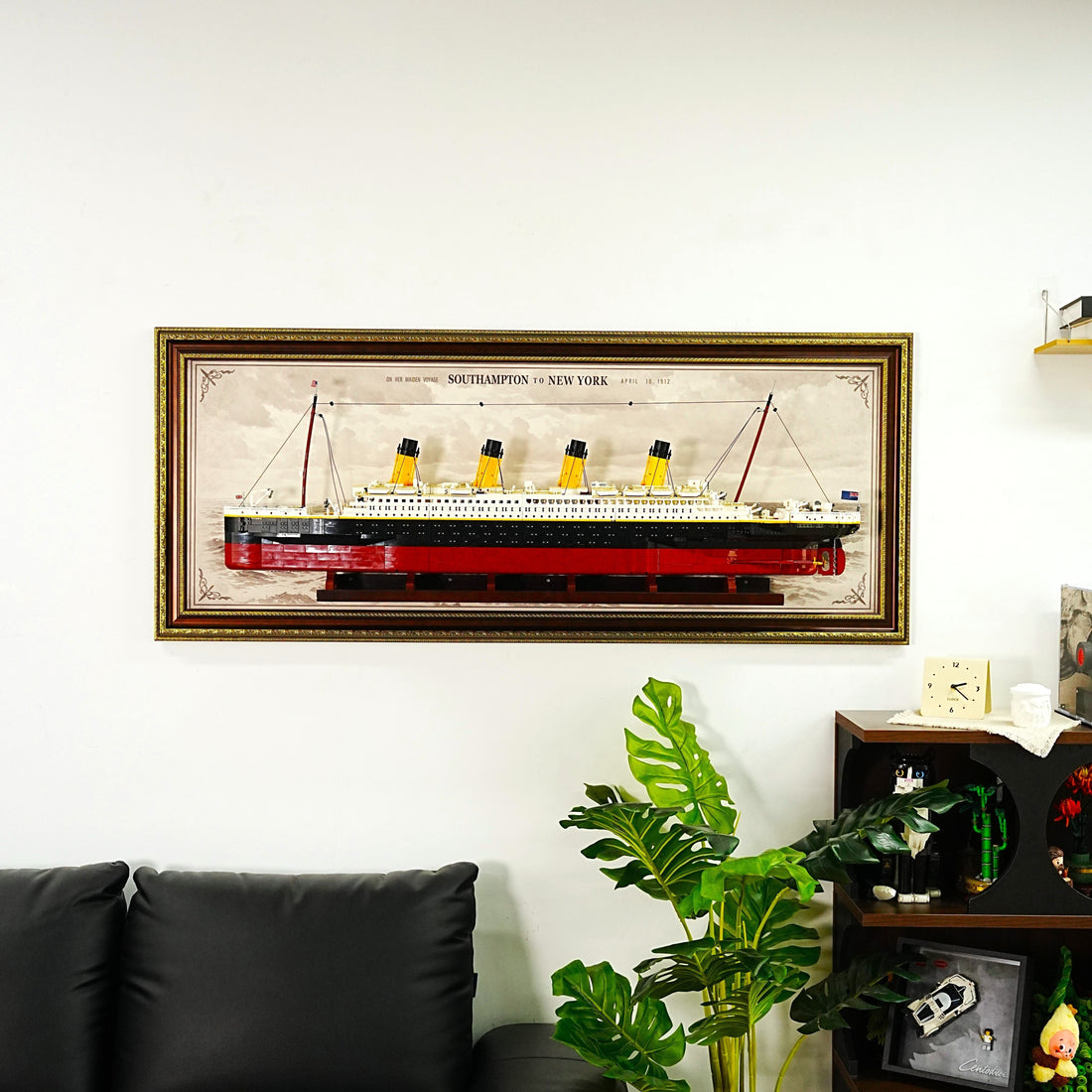 LEGO Titanic Display — From Ocean Liner to Maritime Wall Art with LEGO Titanic (10294)