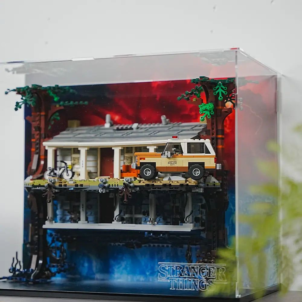 LEGO Display Acrylic Case for Stranger Things: The Upside Down (75810): A Dual-World Showcase & DIA Display Guide