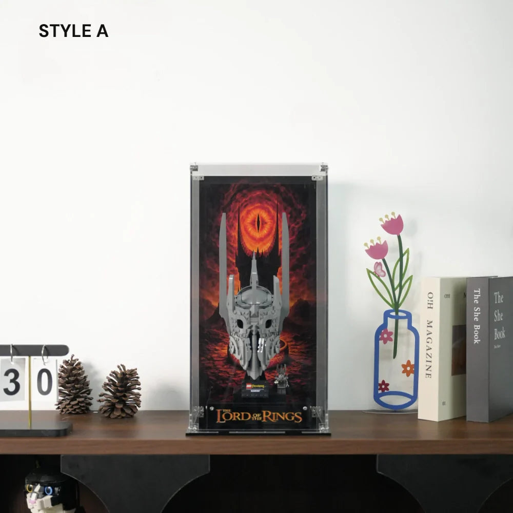 LEGO Display Case for The Lord of the Rings: Sauron's Helmet (11373 ...