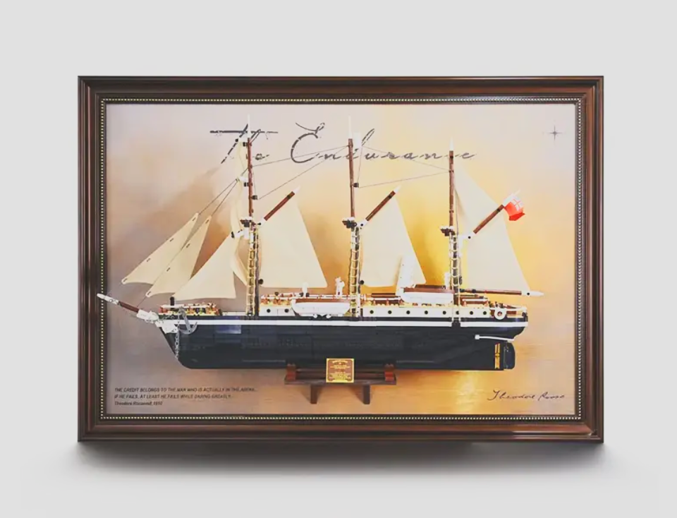 LEGO 10335 The Endurance: A Nautical Epic in Bricks & DIA Display Frame Guide