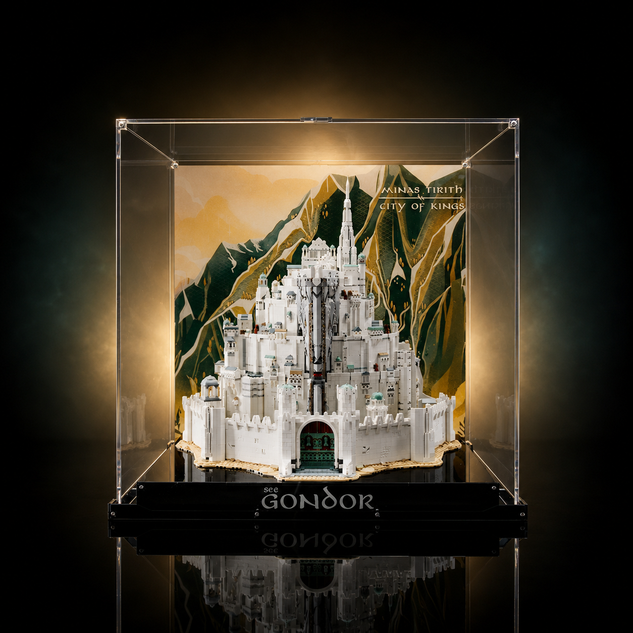 How to Display LEGO The Lord of the Rings: Minas Tirith (11377) — From the White City of Gondor to a Middle-earth Showcase