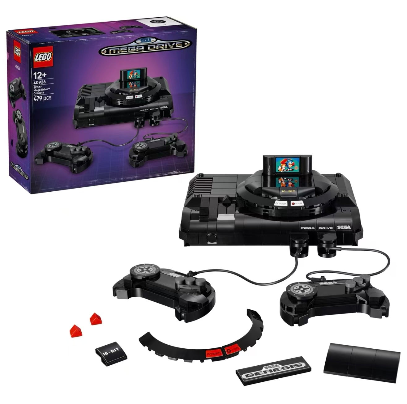 LEGO® SEGA® Genesis™ Console Display Ideas | LEGO SEGA Genesis Display Case Guide