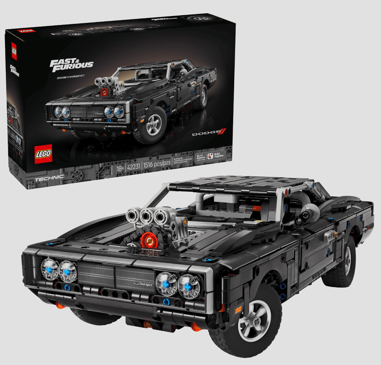 Best Way to Display LEGO® Fast & Furious Dodge Charger R/T (42231)