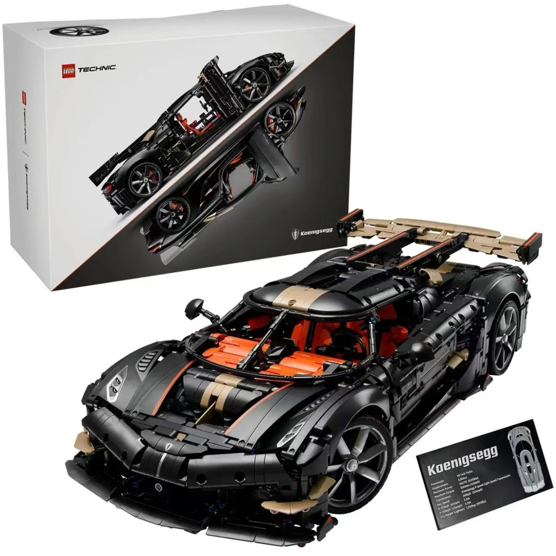 LEGO 42232 Display Guide — Exploring the LEGO Technic Koenigsegg Sadair's Spear and Creative Display Ideas