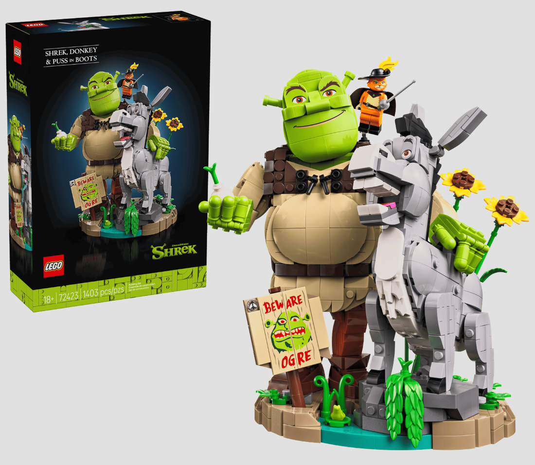 Best Way to Display LEGO® Shrek, Donkey & Puss in Boots (72423) — The Ultimate Display Case Guide by DIA