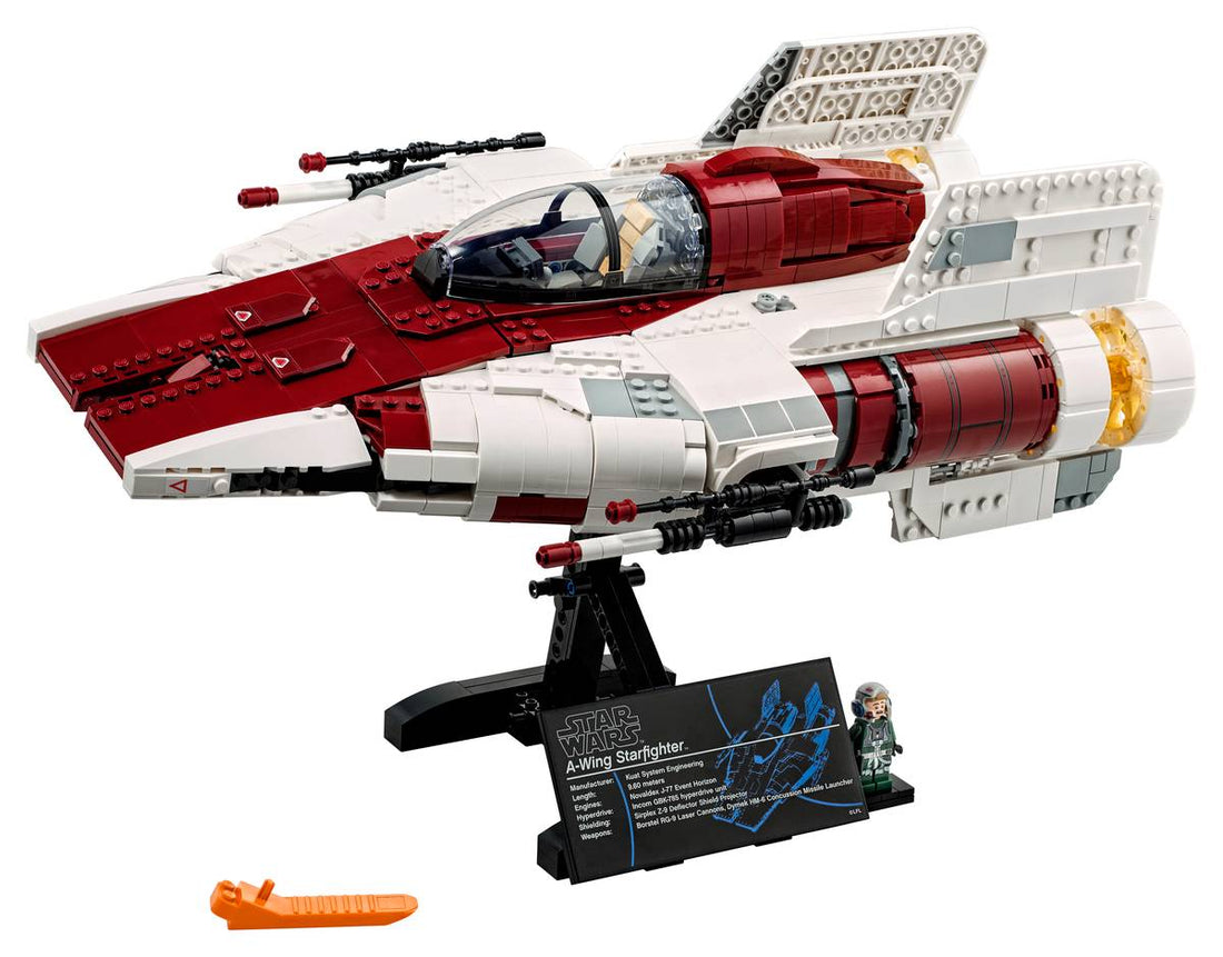 LEGO A-wing Starfighter™ Display Ideas: Showcase LEGO UCS A-wing Starfighter 75275