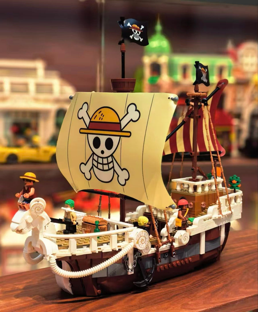 LEGO Going Merry 75639 Display Ideas: Luffy’s Straw Hat Pirate Ship