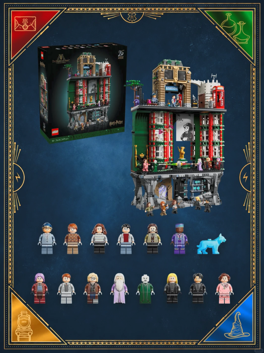 LEGO Ministry of Magic Display: LEGO 76476 Collectors' Edition Guide