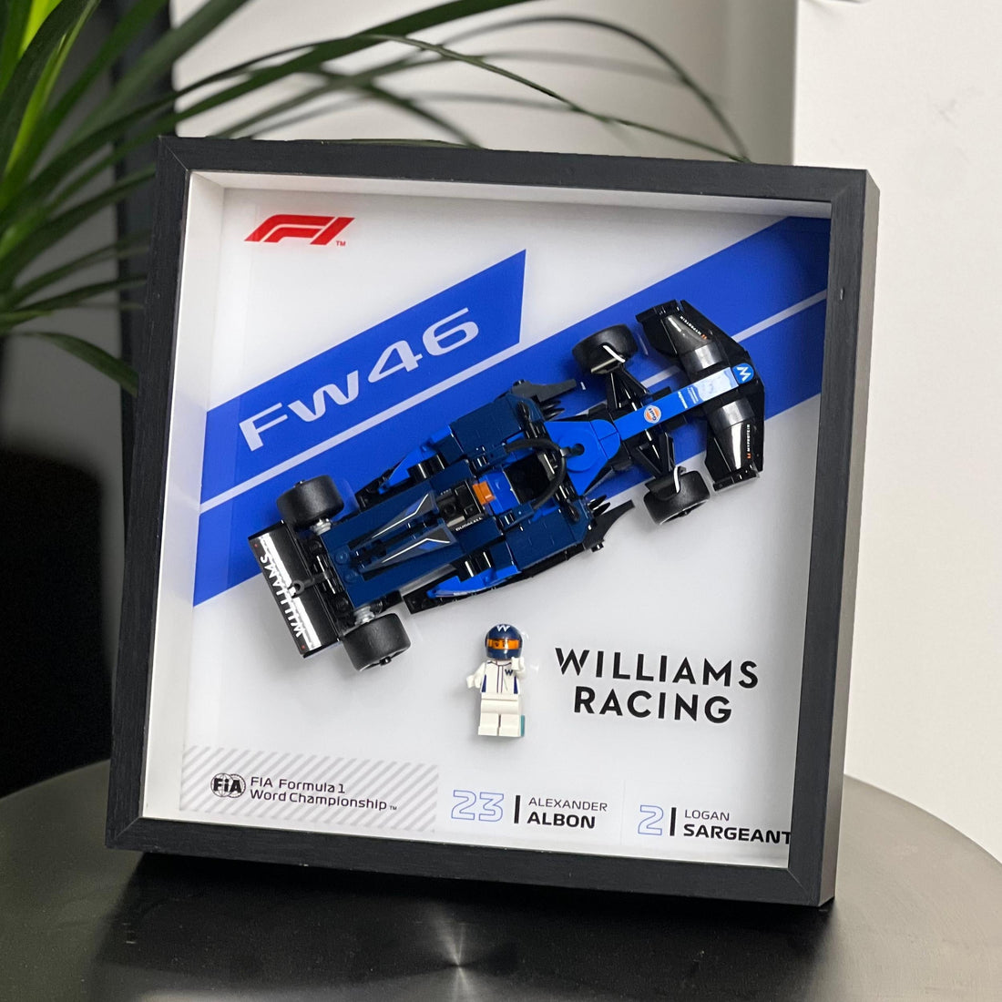 LEGO 77249 Williams Racing FW46 F1® Race Car: A Speed Champion Tribute & DIA Display Guide
