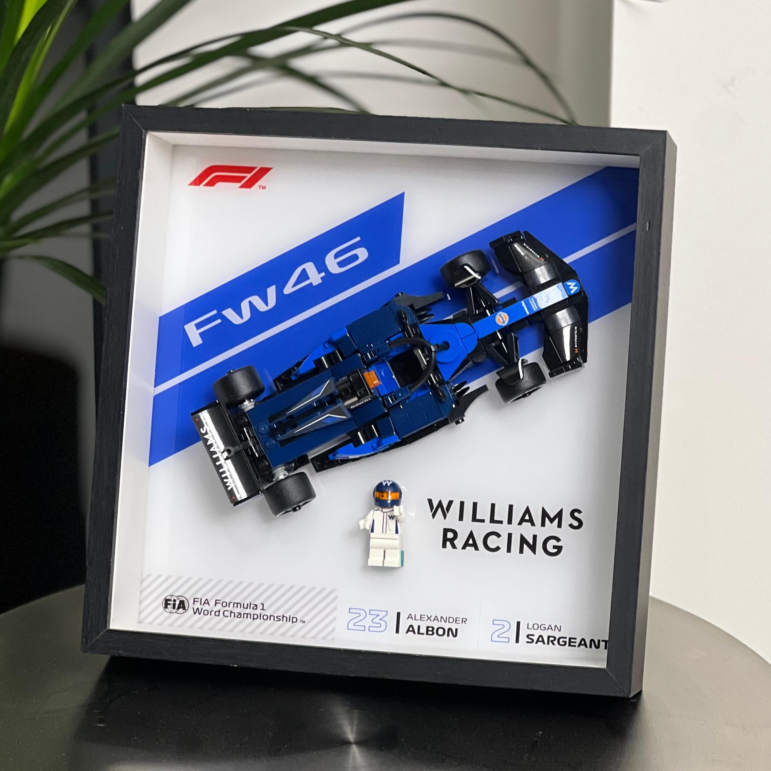 LEGO 77249 Williams Racing FW46 F1® Race Car: A Speed Champion Tribute & DIA Display Guide