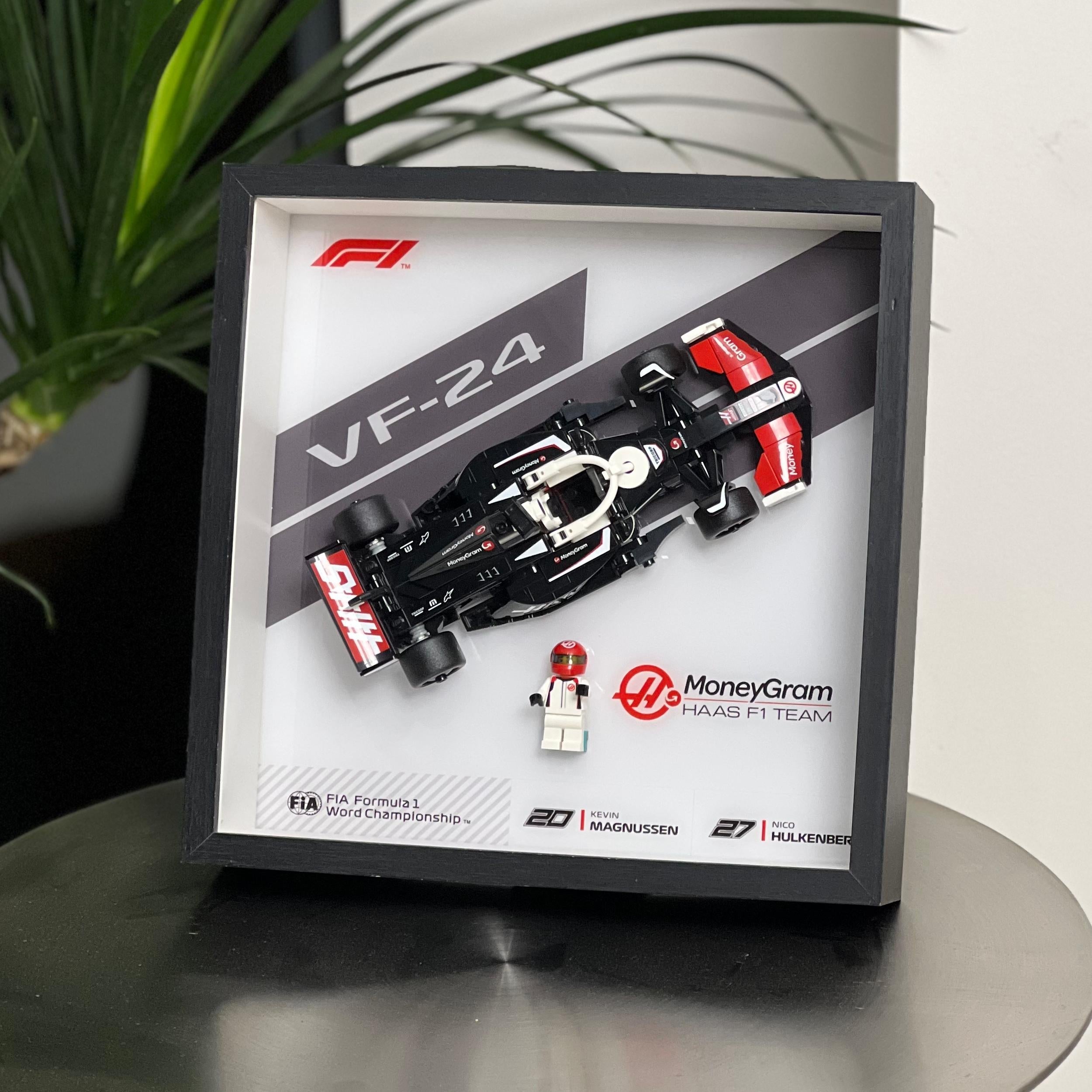 LEGO 77250 MoneyGram Haas F1® Team VF-24: A Speed Champion Tribute & DIA LEGO Display Guide