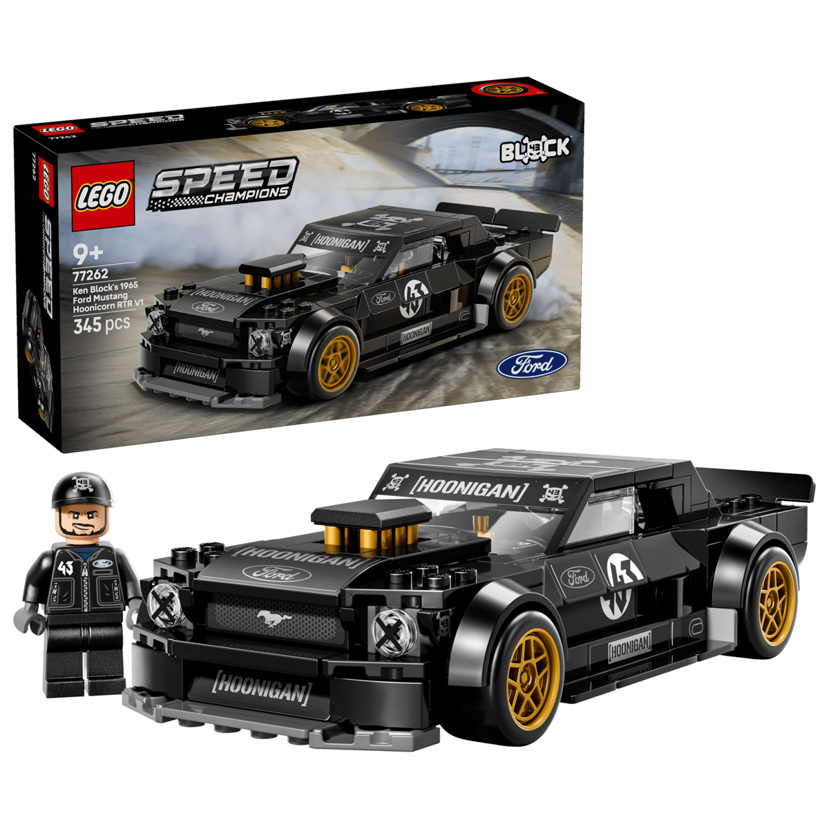 Best LEGO® 77262 Display Case — Hoonicorn Drift Culture Wall Art Inspired by Ken Block