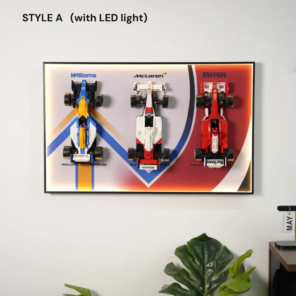 LEGO Display Frame for F1 Legends (10330, 10353, 11375): A Tribute to F1 Royalty & DIA Display Guide