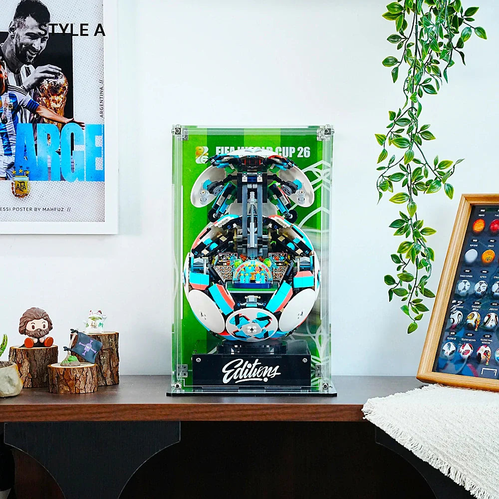 Best Way to Display LEGO® Soccer Ball (43019) — Acrylic Display Case Guide by DIA