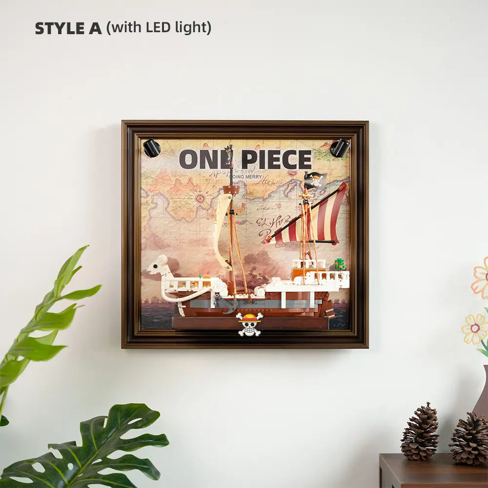 LEGO 75639 The Going Merry Pirate Ship: A Brick-Built Voyage with the Straw Hat Crew & DIA Display Guide