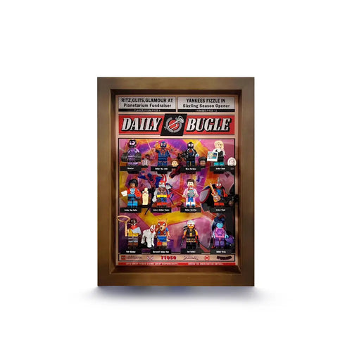LEGO™  wooden Show Case for Spider-Man: Across the Spider-Verse Minifigures Plus (71050)