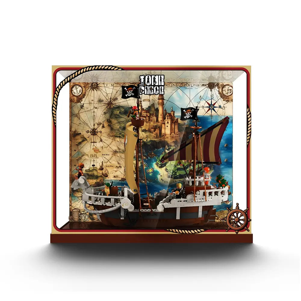 LEGO™ Show Case for The Going Merry Pirate Ship（75639）
