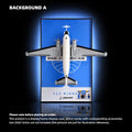 Wall Display Frame for LEGO® Douglas DC-3 PAN AM Airliner minus(11378)