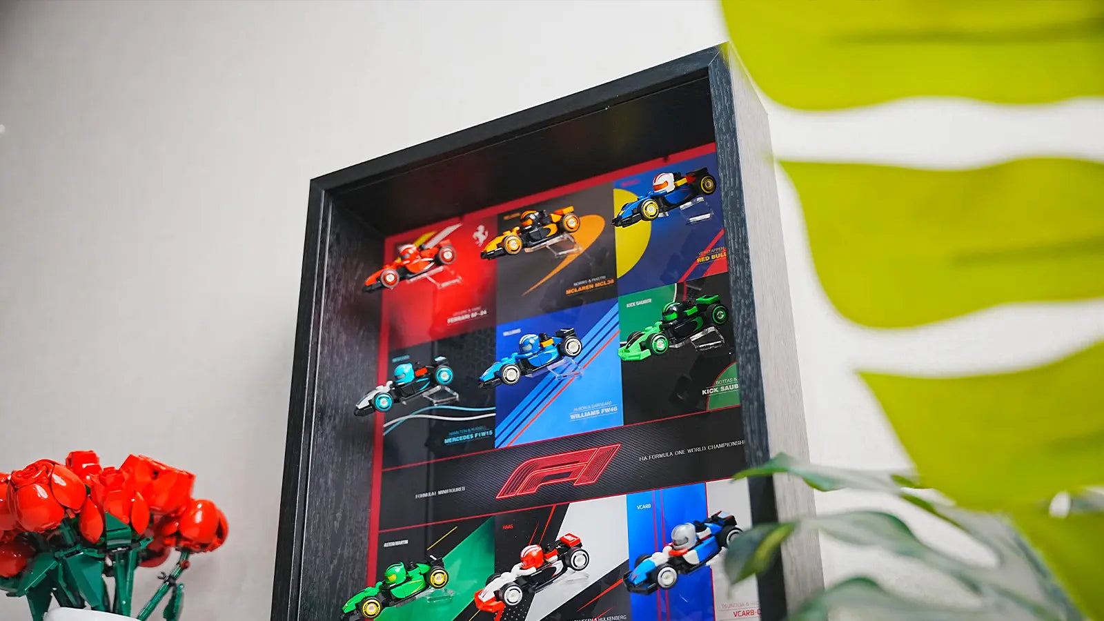 LEGO™ Show Case for F1 Collectible Race Cars Plus（71049）