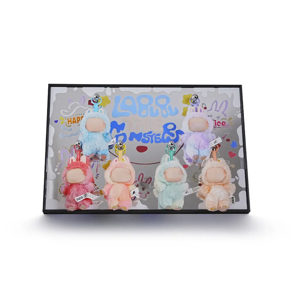 Labubu Macaron blind box display stand Labubu cloth decorative painting ...