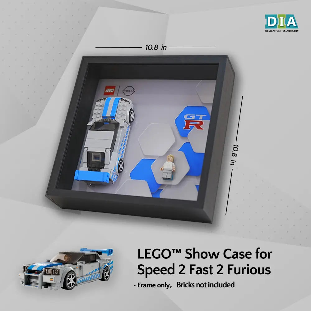 LEGO™ Show Case for Speed 2 Fast 2 Furious