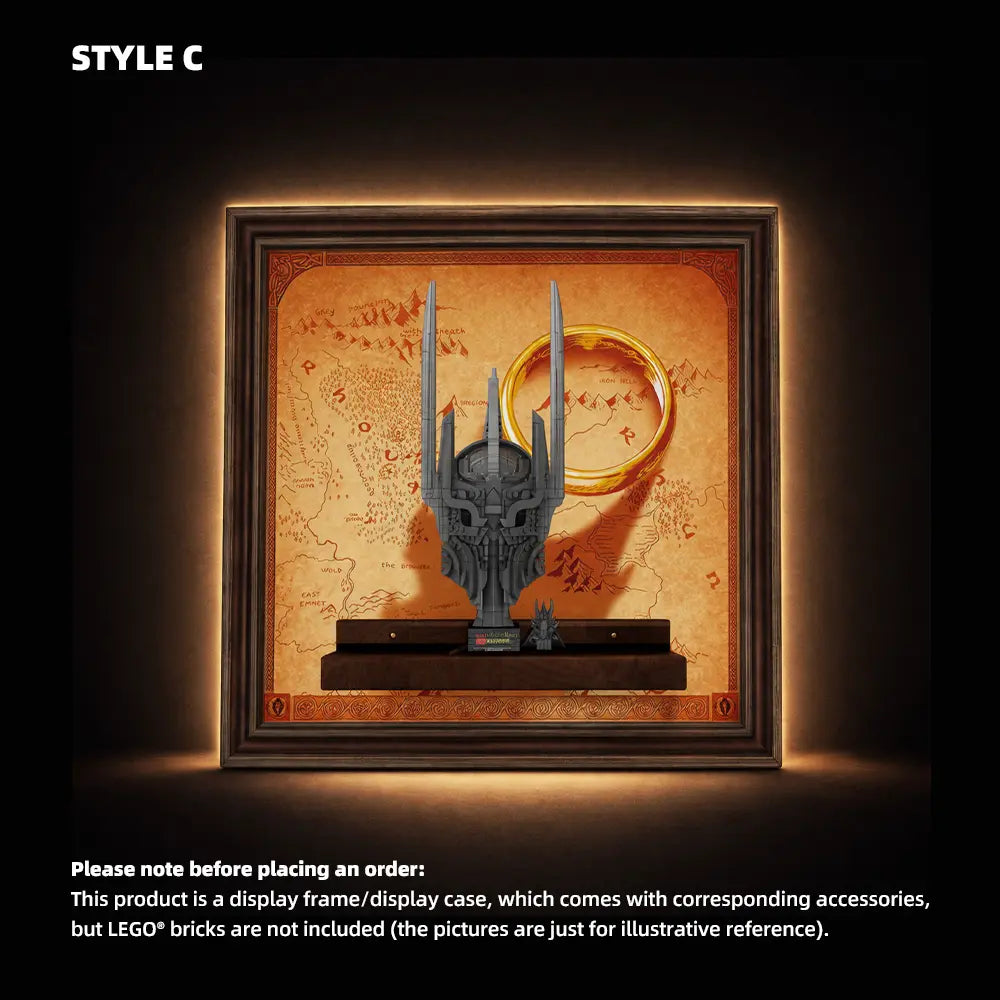 LEGO Display Frame for The Lord of the Rings: Sauron's Helmet (11373)