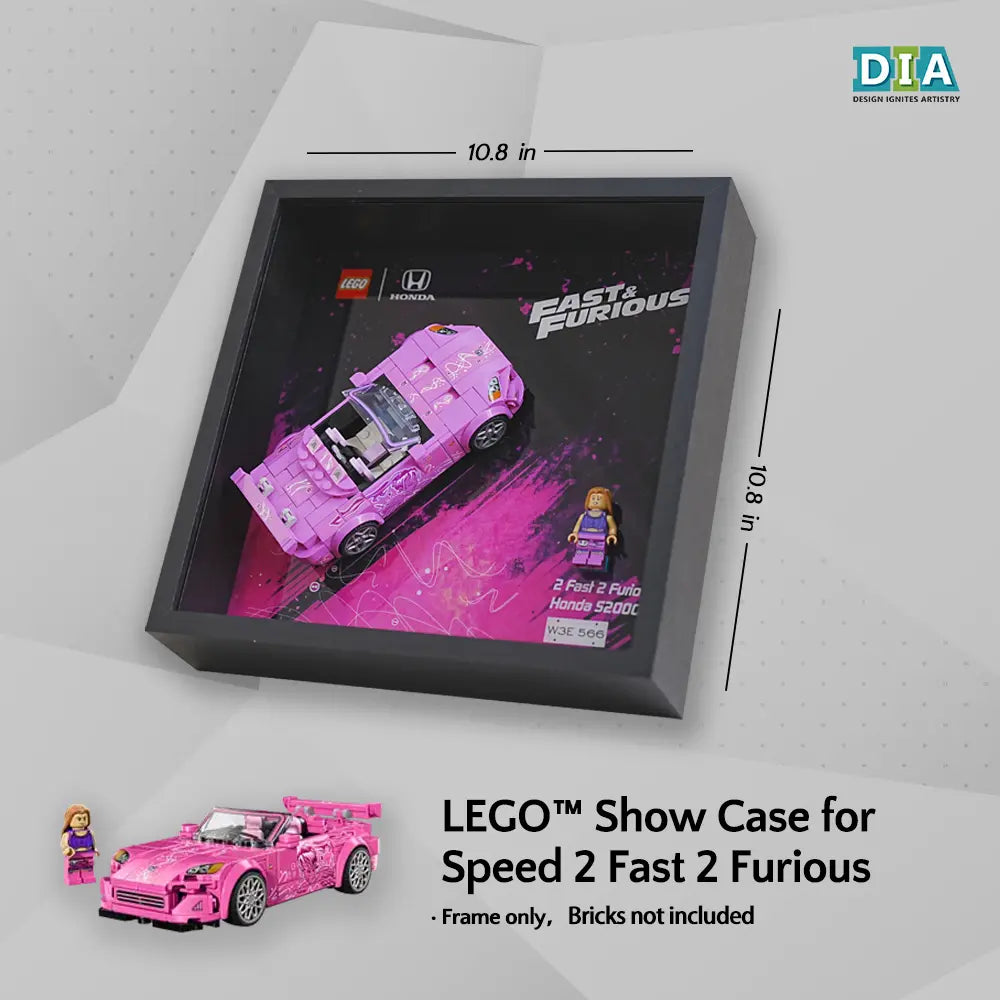 LEGO™ Show Case for Speed 2 Fast 2 Furious