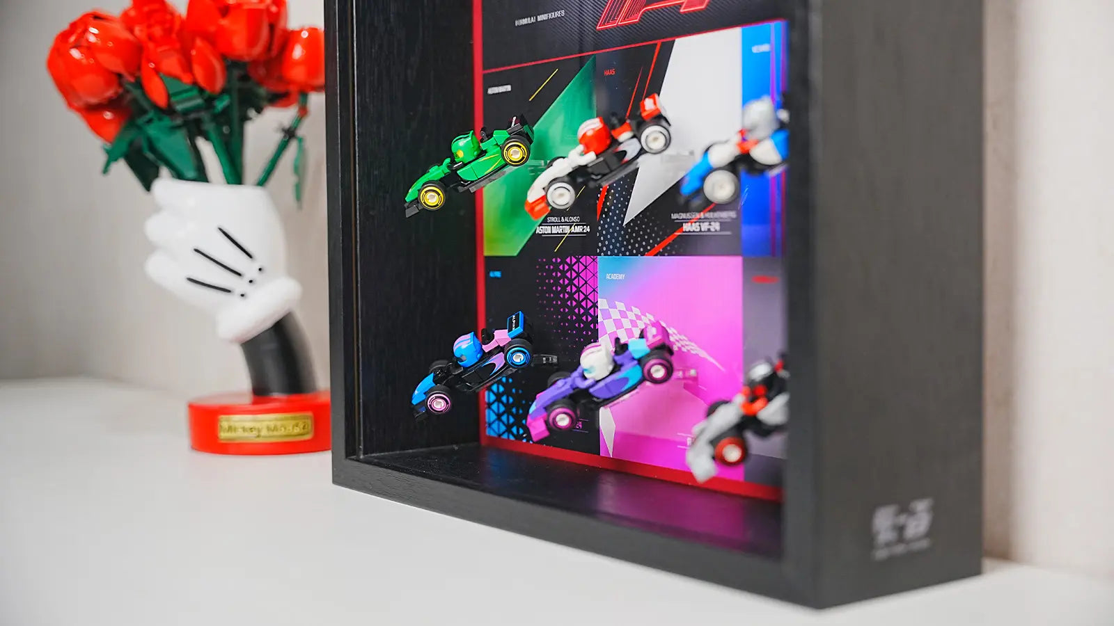 LEGO™ Show Case for F1 Collectible Race Cars Plus（71049）