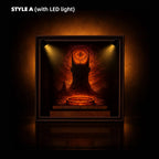 Wall Display Frame for LEGO® The Lord of the Rings: Sauron's Helmet (11373)