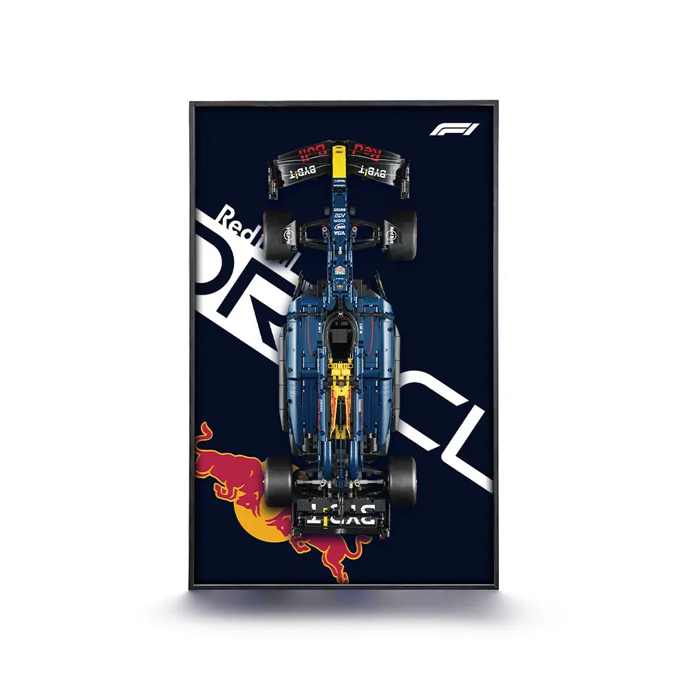 Cadre d'exposition LEGO™ Oracle Red Bull Racing RB20 F1 Car（42206）