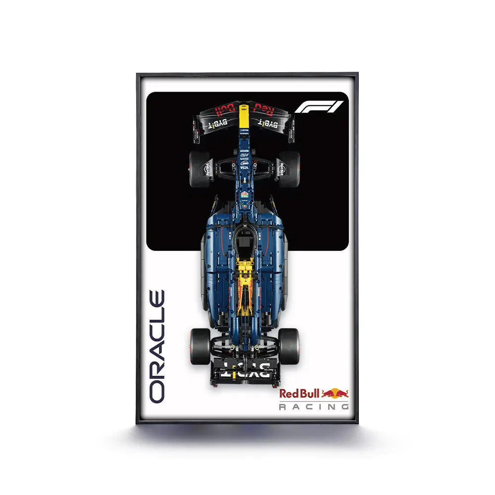 Cadre d'exposition LEGO™ Oracle Red Bull Racing RB20 F1 Car（42206）