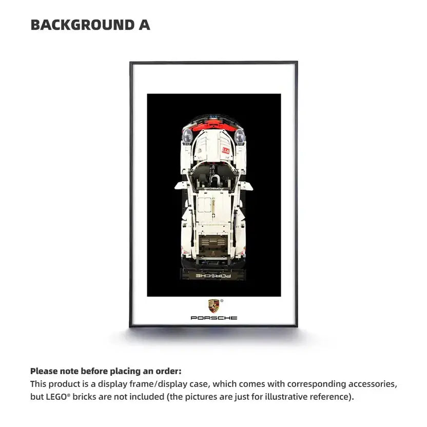 Telaio espositivo LEGO per Porsche 911 RSR (42096)