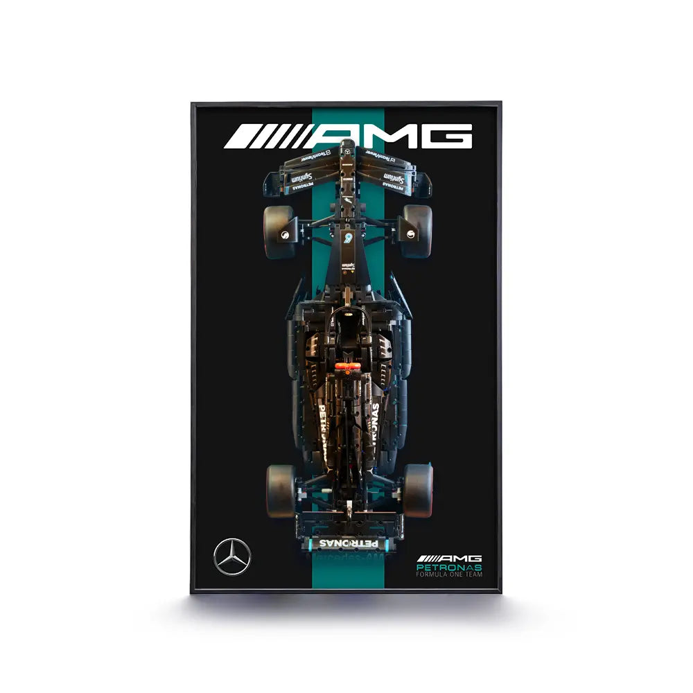 Cadre d'exposition LEGO™ Mercedes-AMG F1 W14 E Performance（42171）