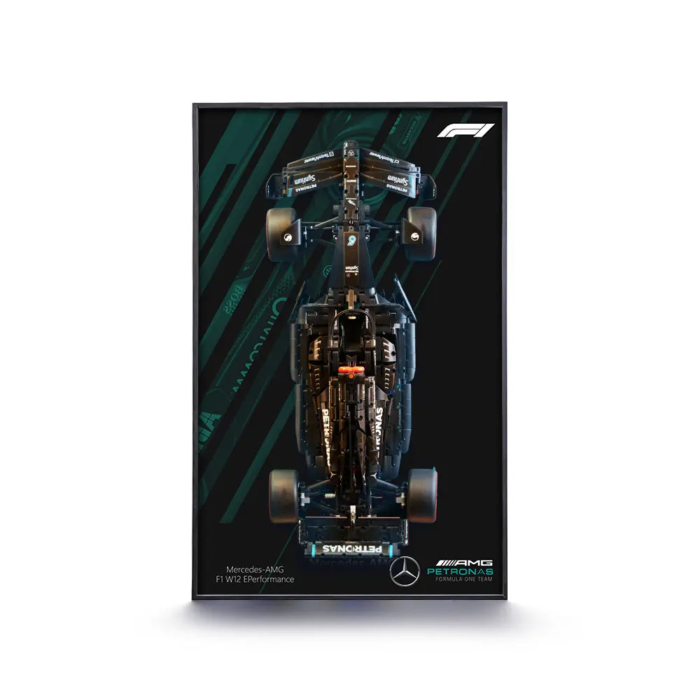 Cadre d'exposition LEGO™ Mercedes-AMG F1 W14 E Performance（42171）